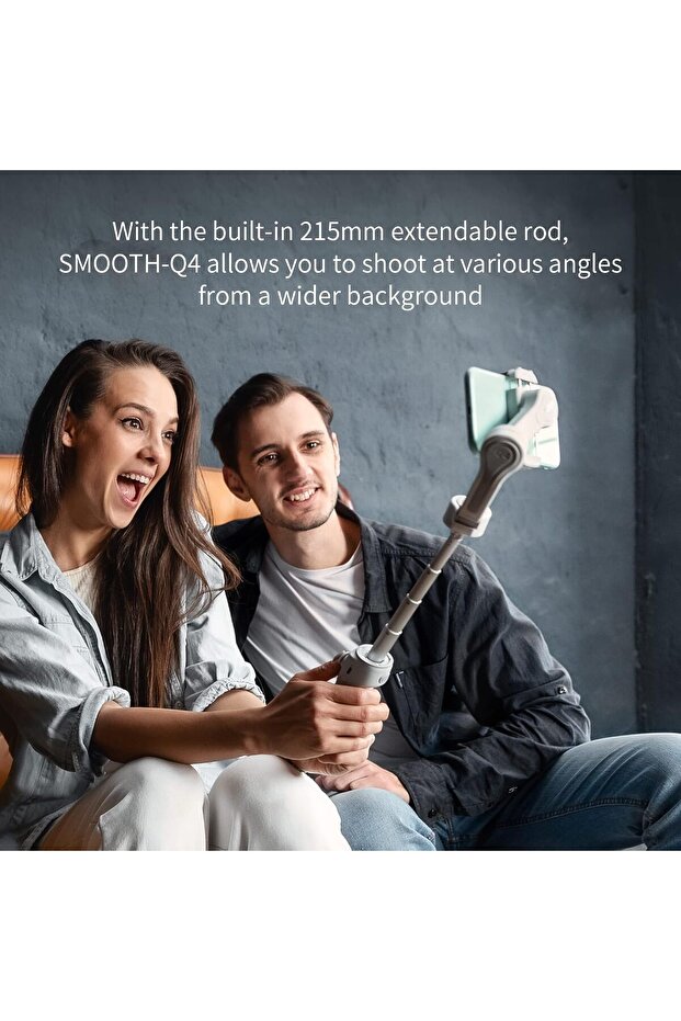 Smooth Q4 Combo Gimbal Stabilizer for iPhone and Android Phones - 2