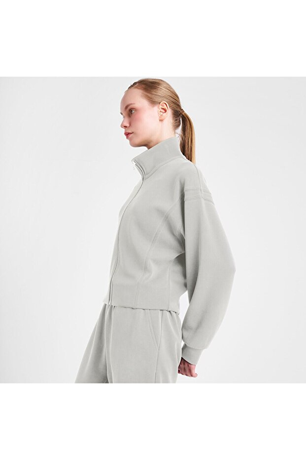 25N-2105 Fermuarlı Sweatshırt - 4