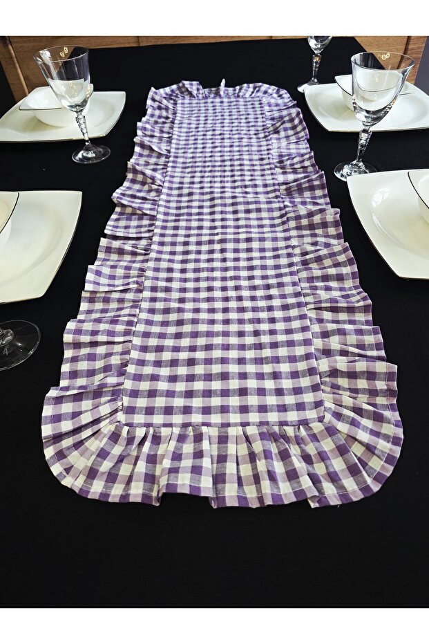 خمر كشكش القماش القطني عداء - 3