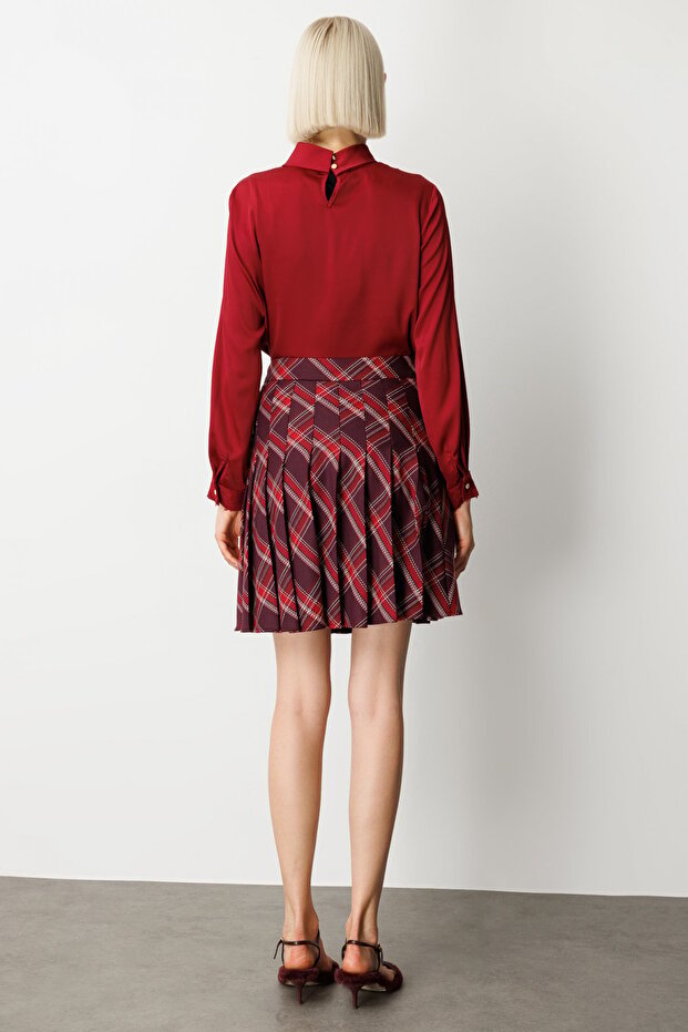 Piliseli Mini Etek - 5