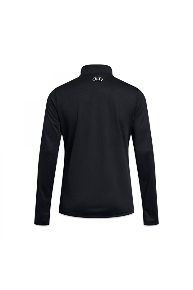 1384224 Tech 1/2 Zip- Solid Siyah Kadın Sweatshirt - 4