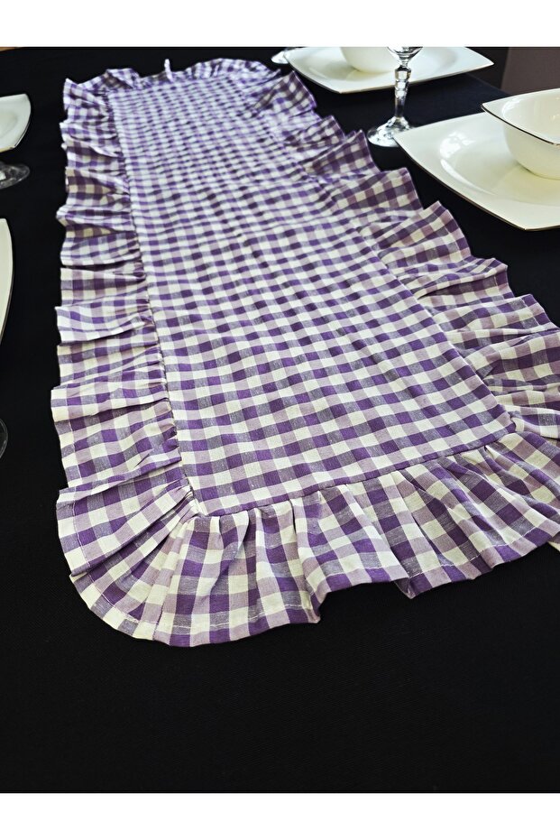 خمر كشكش القماش القطني عداء - 5