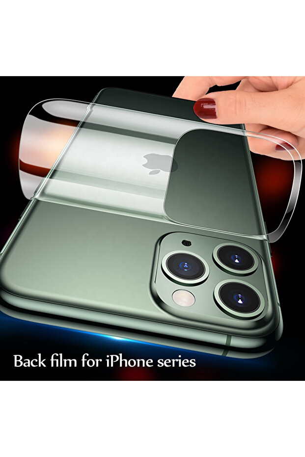 Back Cover for Apple iPhone 13, Silicone Hydrogel - 4