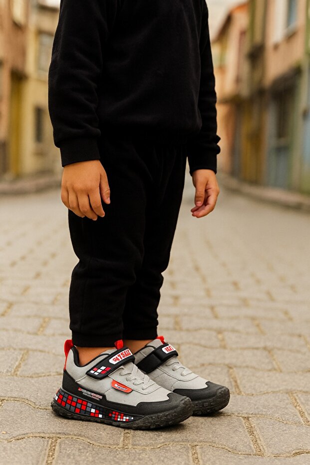 Unisex Rahat Kalıp Bağcıklı Cırtlı Bot - 3