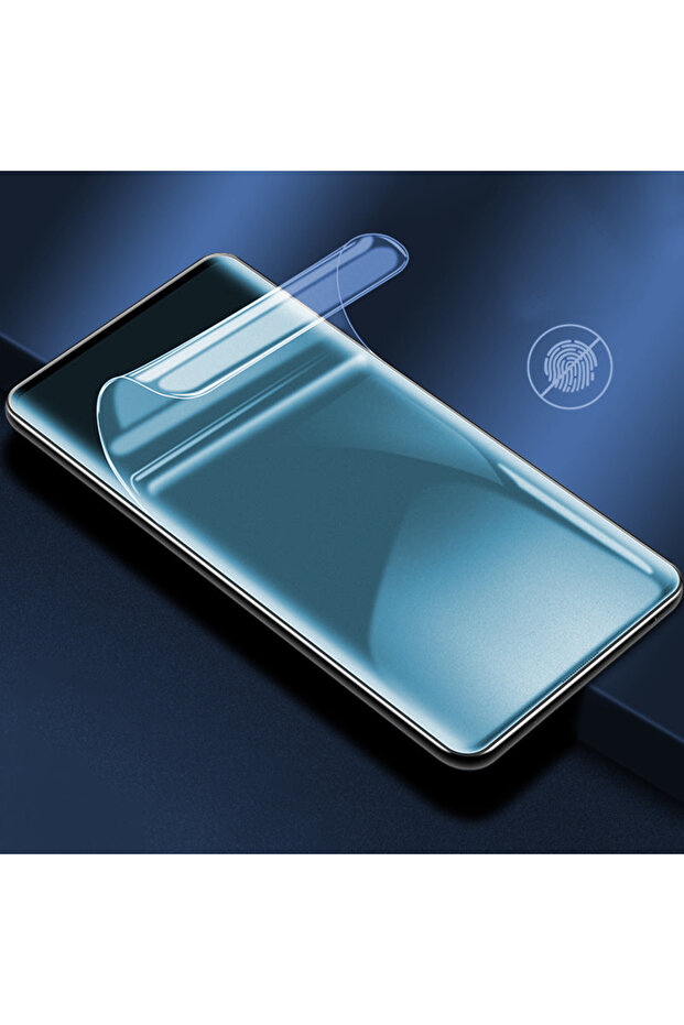 Matte UV Screen Protector for Nokia 530, Hydrogel with UV Silicone Adhesive, Paper Texture, Clear - 5