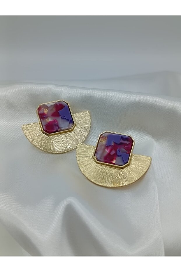 MİKA TAŞLI ZARA MODEL KÜPE - 3