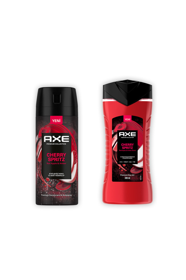 Premium Collection Duş Jeli Cherry Spritz 300 ml + Cherry Spritz Deodorant 150 ml - 3
