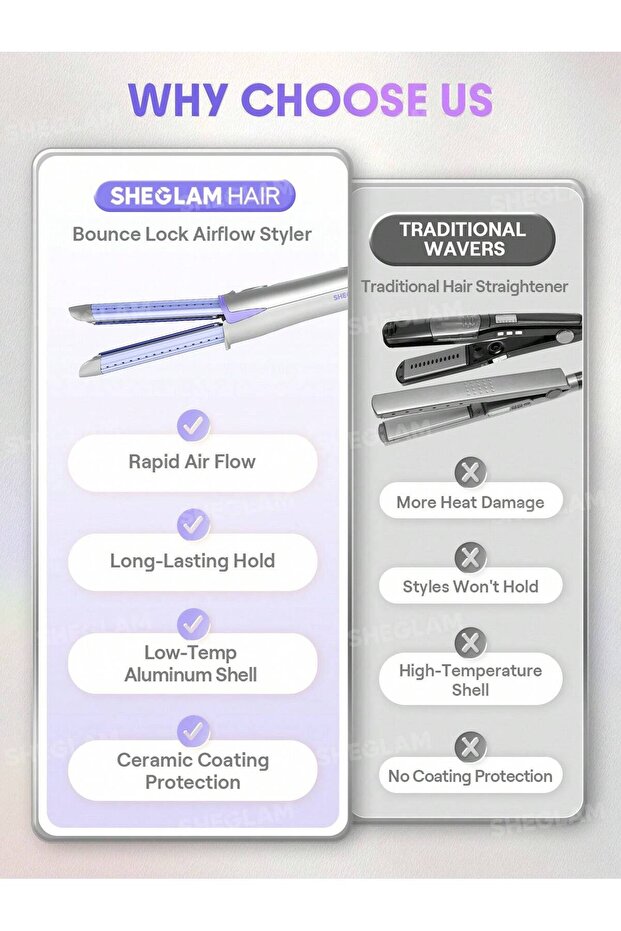 جهاز تصفيف الشعر Cool Lock Airflow - 7