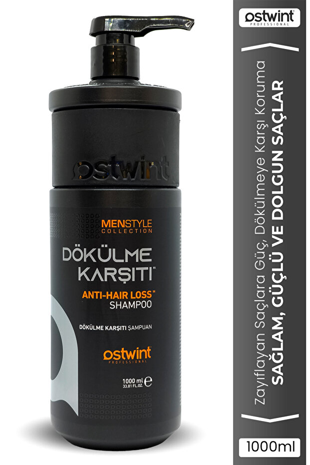 Menstyle Collection Dökülme Karşıtı Şampuan, 1000 ml - 1