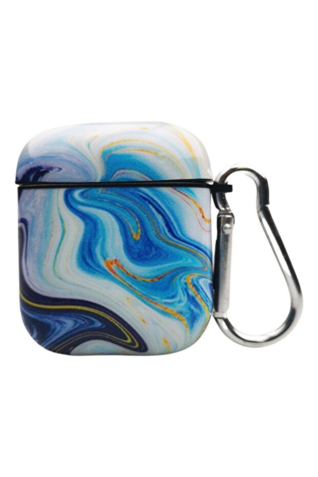 Headphone case, Apple, Plastic, Blue - 6