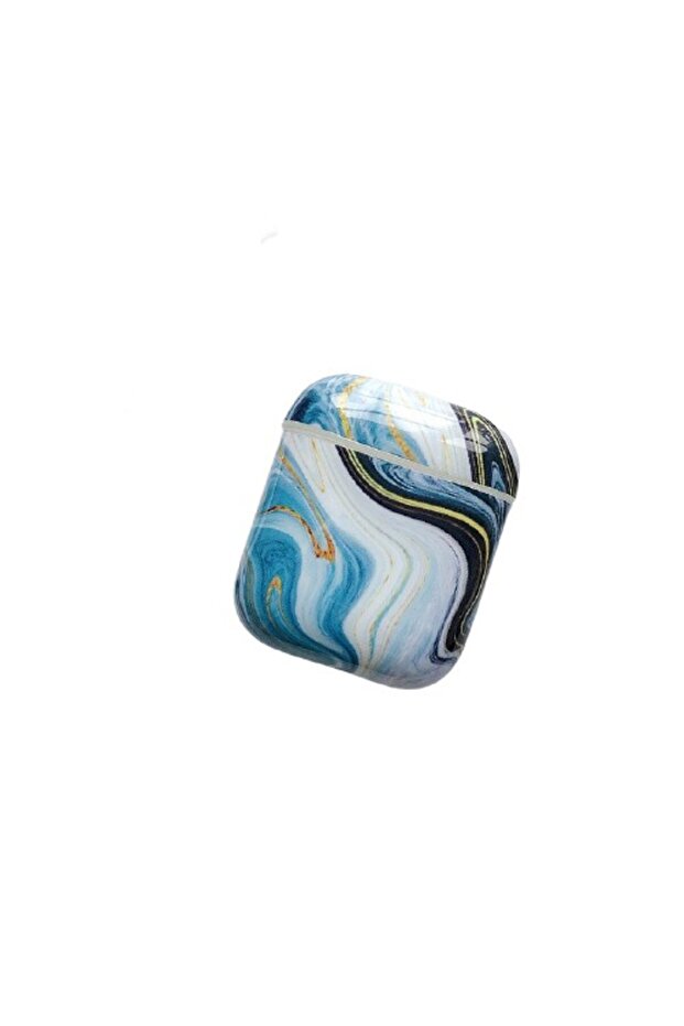 Headphone case, Apple, Plastic, Blue - 5