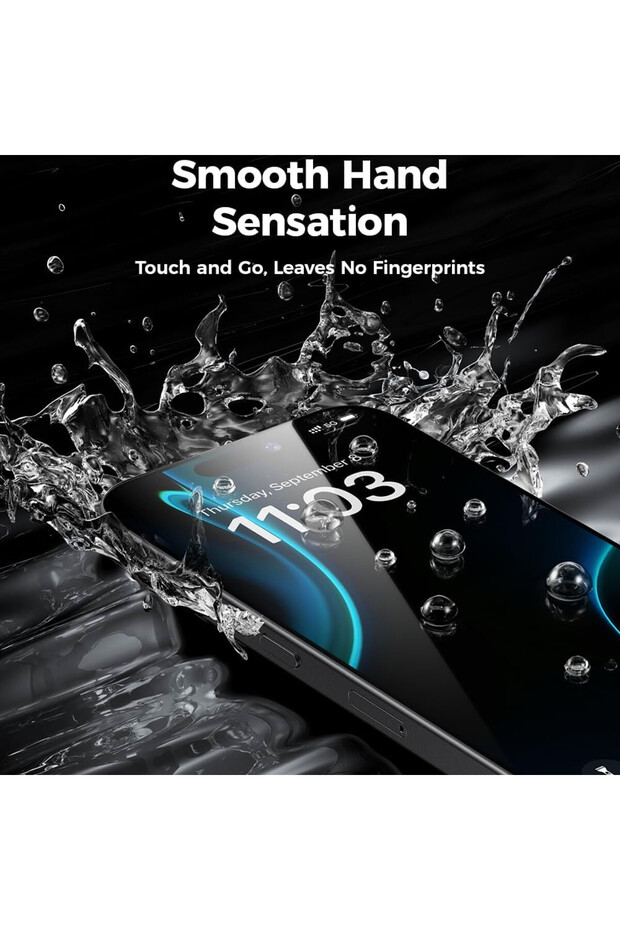 Folie sticla 5D pentru Apple iPhone 17 cu Aplicator, Protectie + Rezistenta 9H, Automatic Alignment - 5