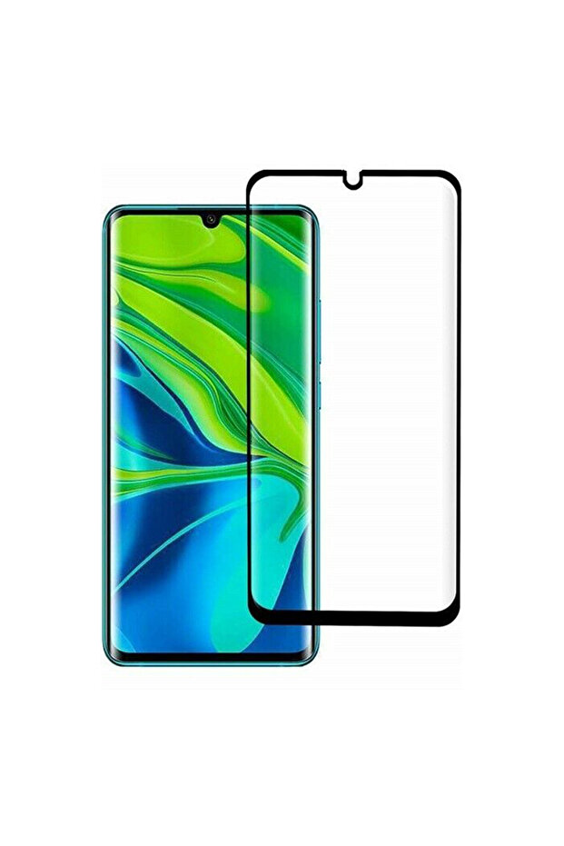 Xiaomi Mi Note 10 Pro Screen Protector, Professional Glass, Full Screen Coverage, 9H, Black - 1