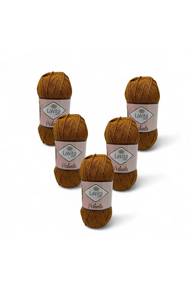 Diamond Hand Knitting Yarn 100% Acrylic 500Gr 5 Pcs (9537 Mustard)