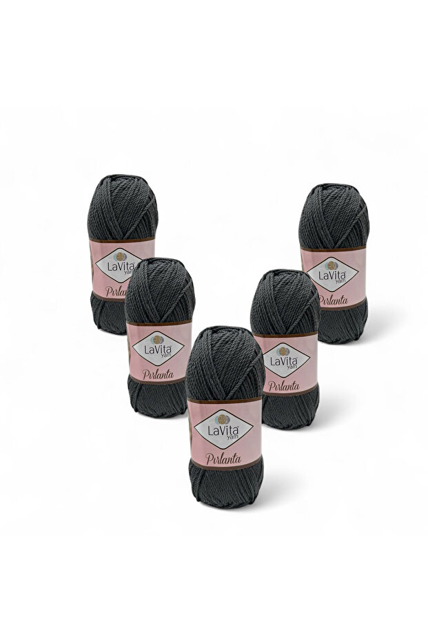 Diamond Hand Knitting Yarn 100% Acrylic 500Gr 5 Pcs (9810 Ky.Grey)