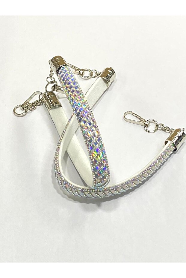 Taşlı Çanta Sapı Şeritli Model - 2