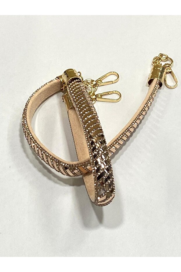 Taşlı Çanta Sapı Şeritli Model - 2