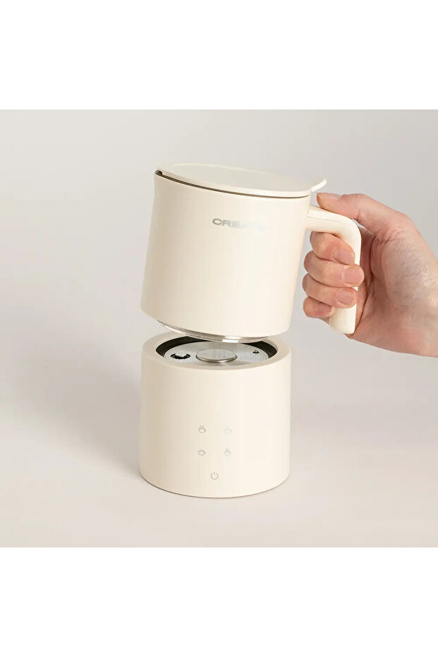 Spumator de lapte, CREATE, Studio Pro, 620 ml, bej - 7