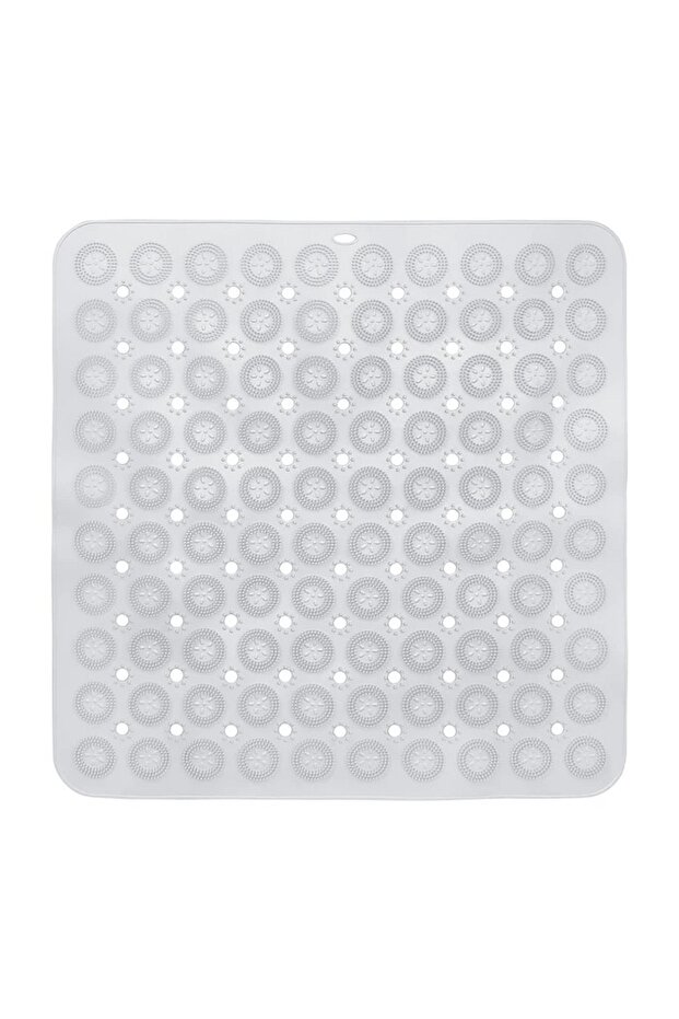 2 Pieces Anti-Slip, Water Draining, Massage Mat with Suction Cups for Bathroom Shower Tub -54X54Cm A-150