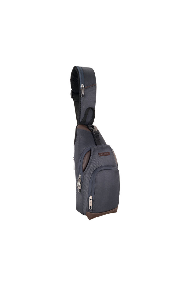 Atmos cheststrap sling Crossbody (C.Blue/Choco)