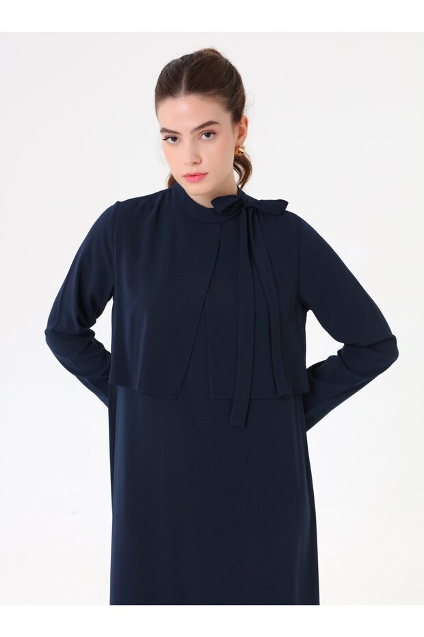 Rochie Hijab - Bleumarin - - 3