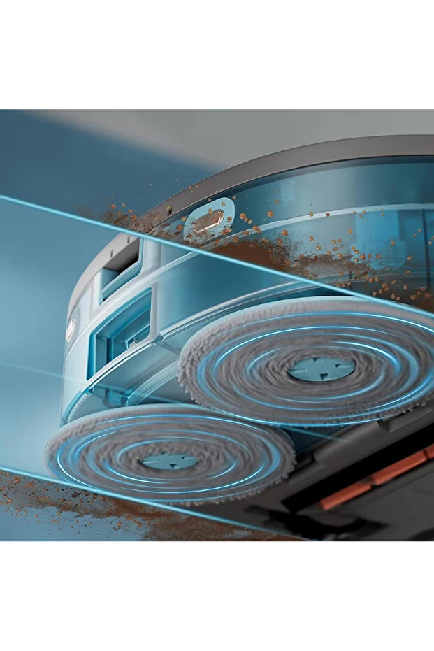 HomeRun 5000 Serisi XU5000/10 Siyah Akıllı Robot Süpürge - 2