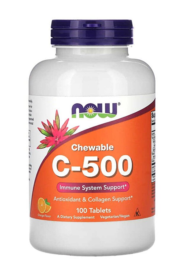 Vitamin C-500 100 Chewable Tablets