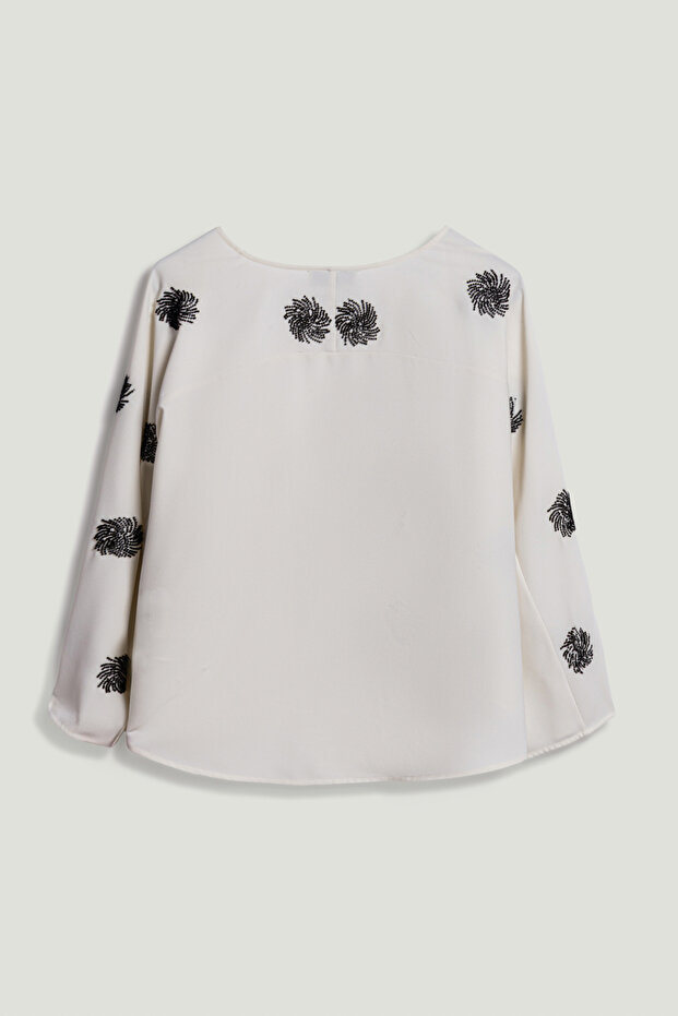 Nakış İşlemeli Kimono - 8