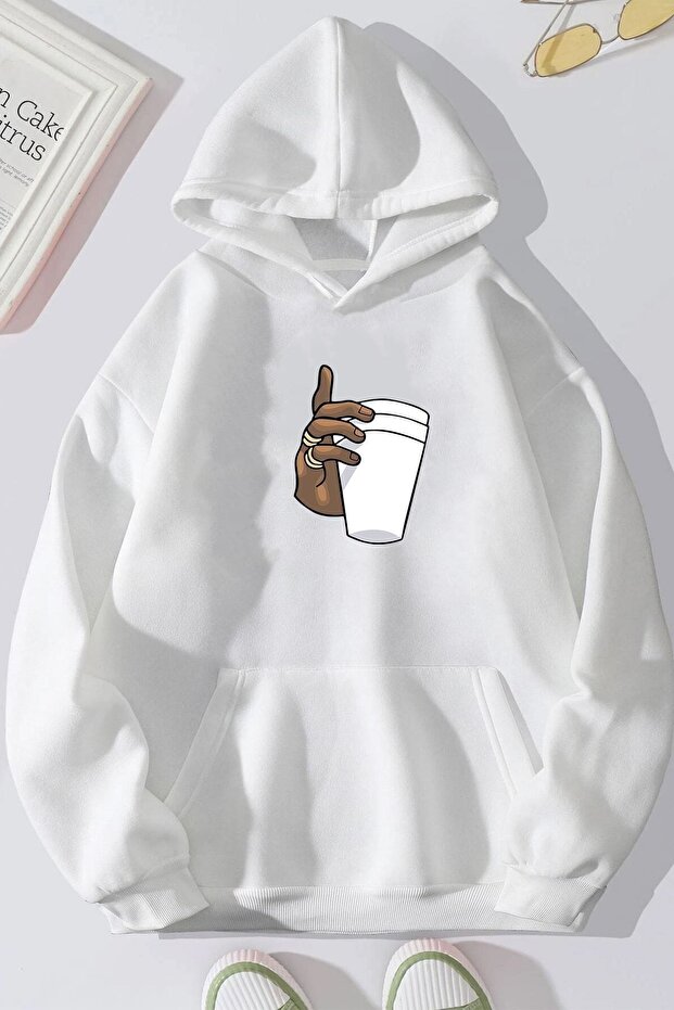 سويت شيرت مطبوع عليه قهوة Dont Tupac