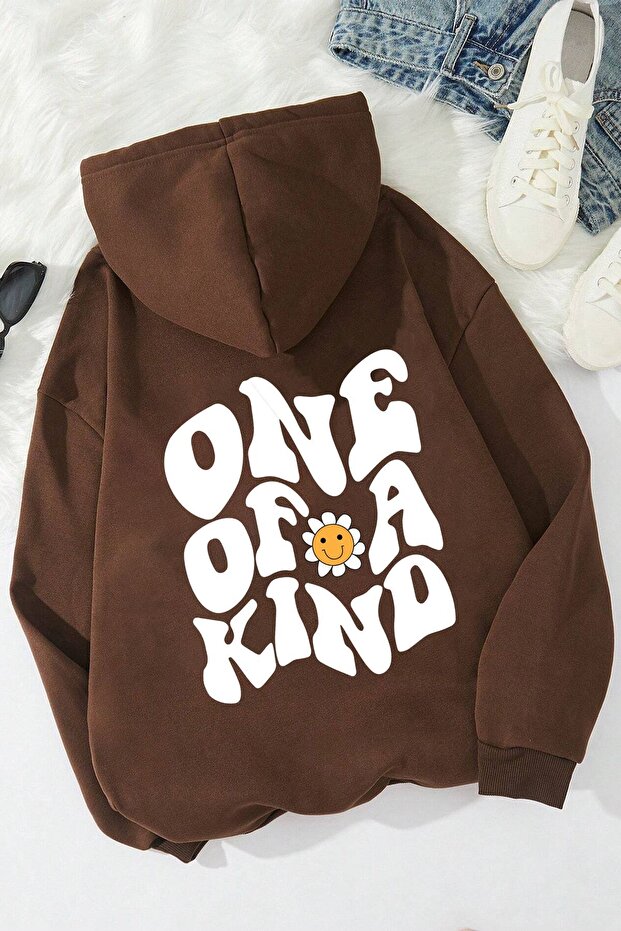 سويت شيرت كبير الحجم مطبوع من One Of a Kind