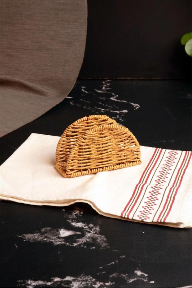 Hasır 700801 Oval Masaüstü Peçetelik - 2