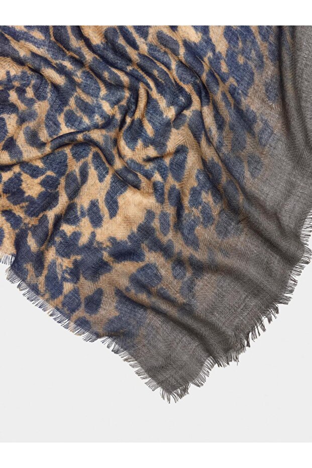 Hayvan Desenli Şal - 2