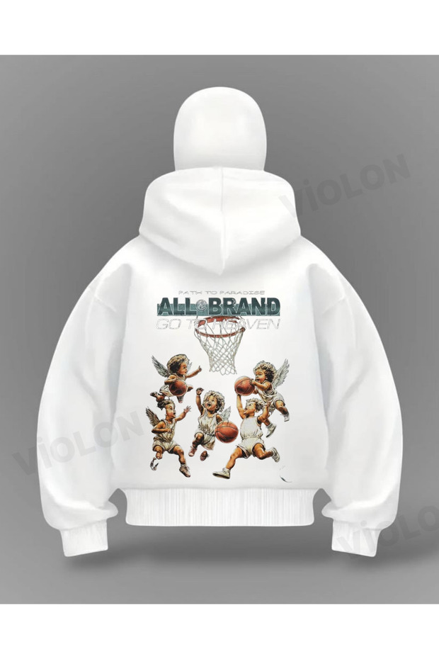 All Brand Baby Detail Full Mask Oversize Cardigan