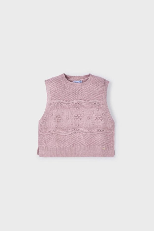 Girl's Knitted Vest 4364