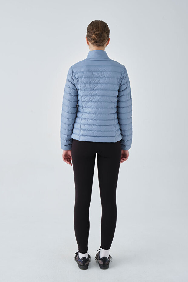 Kadin Basic light Jacket Açık Mavi - 5
