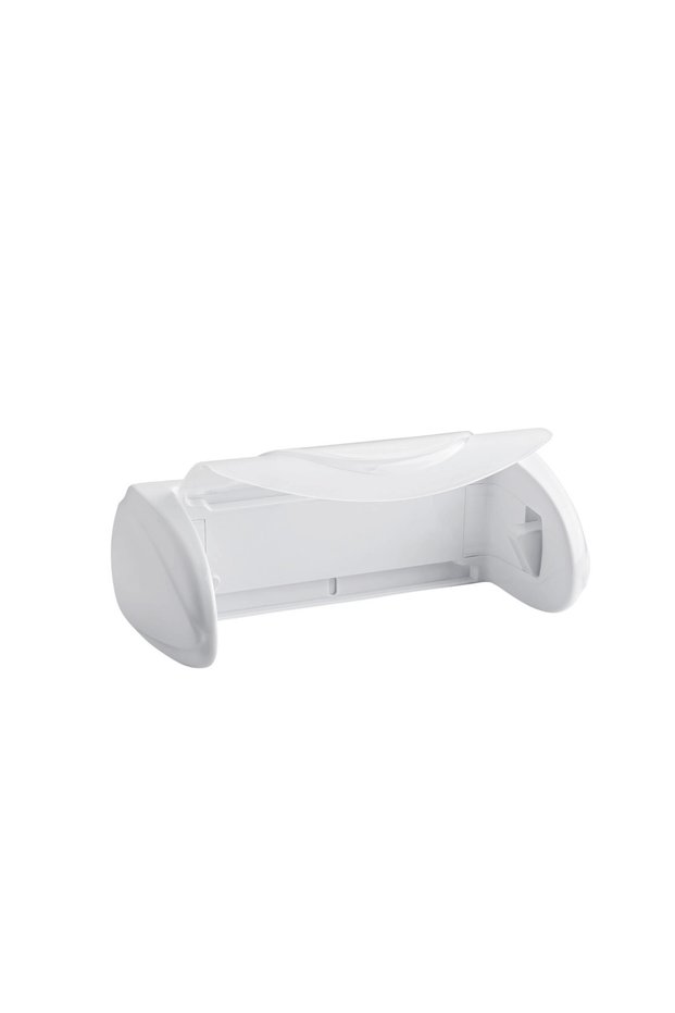 Qlux Paper Towel Holder Qlux Paper Towel Hanger with Latch Lid L-00378 Paper Towel Holder