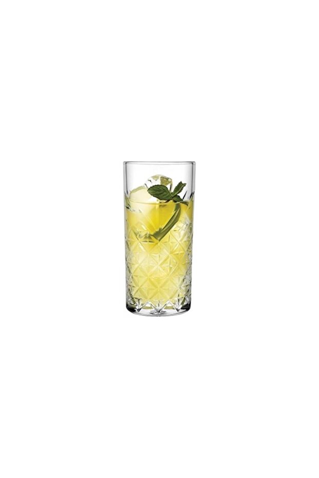 Timeless Soft Drink-Long Drinking Glass Glass 295 Cc Paşabahçe (Set of 4)