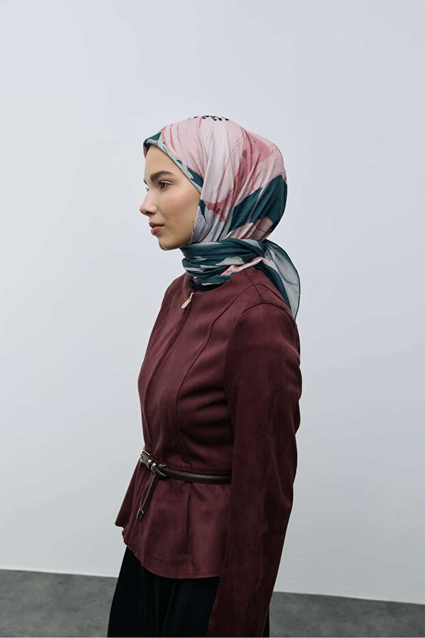 Eșarfă din bambus cu model Roselith - 3