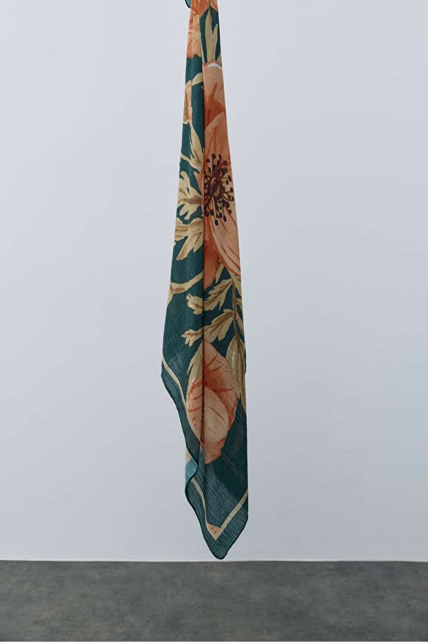 Roselith Desen Bambu Eşarp - 3