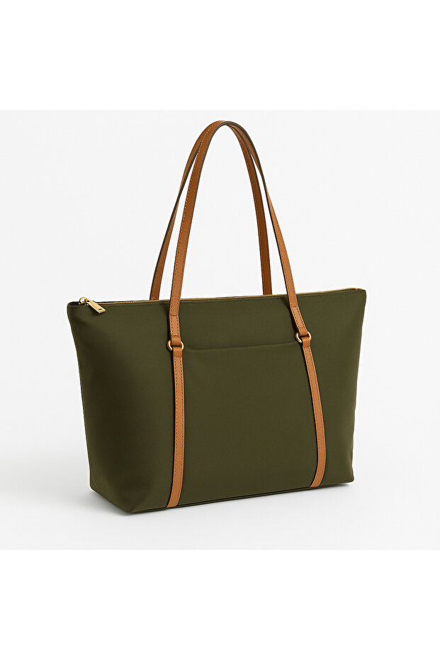 حقيبة تسوق بمقبض مزدوج - 1