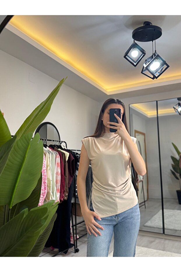 VATKALI KOLSUZ BLUZ - 2