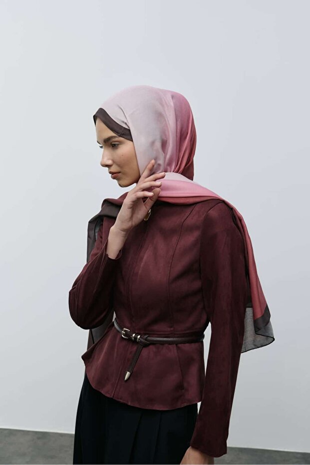 Velin Desen Pamuk Şal - 2