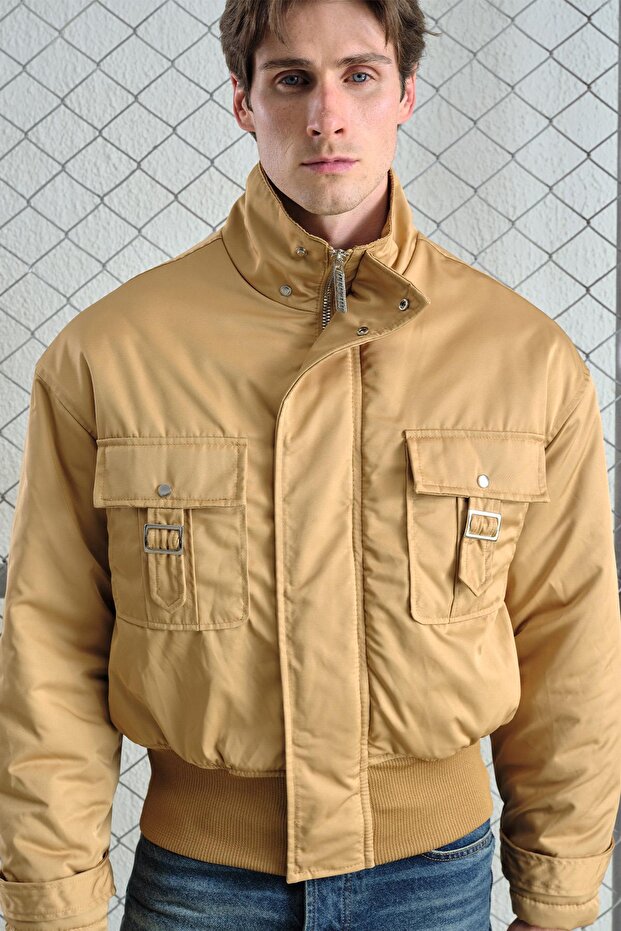 TEKNİK TABA BOMBER CEKET - 4