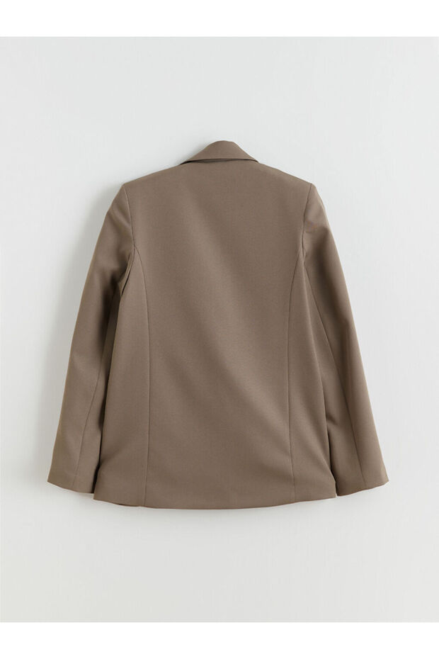 Kadın Krep Blazer Ceket - 6