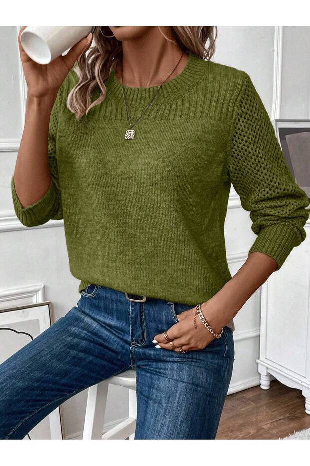 سترة تفاصيل الأكمام - 1