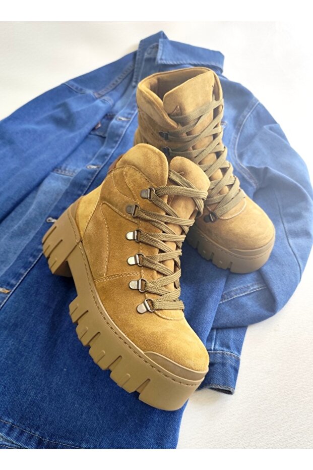 KADIN HAKİKİ DERİ BAĞCIKLI BOT - 2