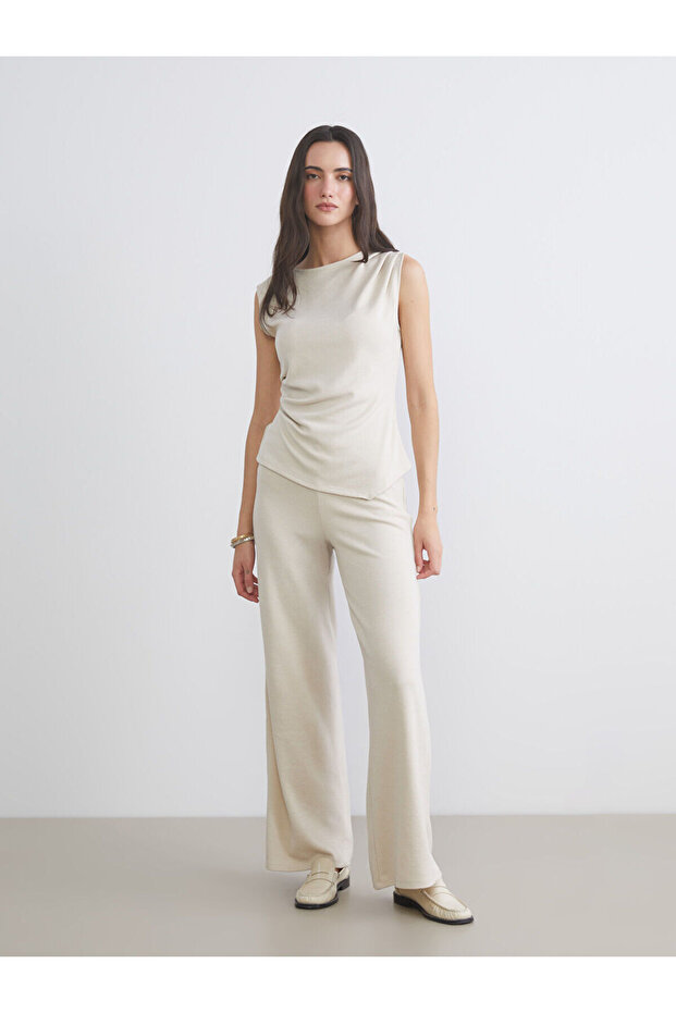 Women's Trousers with Elastic Waist