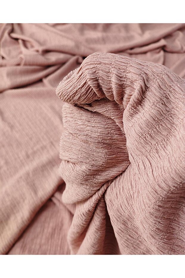 Wrapped Jersey Fabric in Pastel Pink Color (Width 120 cm X Length 260 cm)