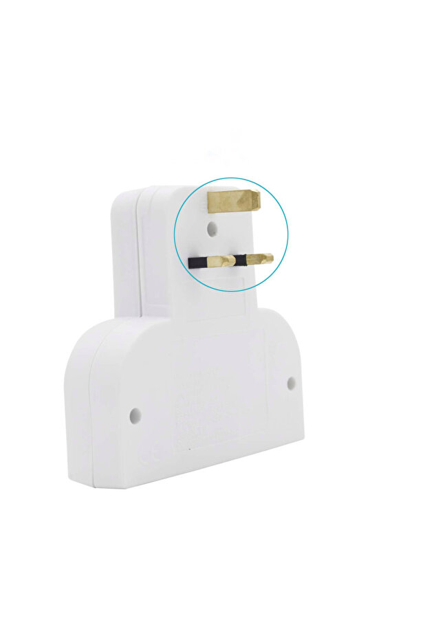 3-Port Power Adapter, Model AN-64012, Maximum Current 13A. - 2