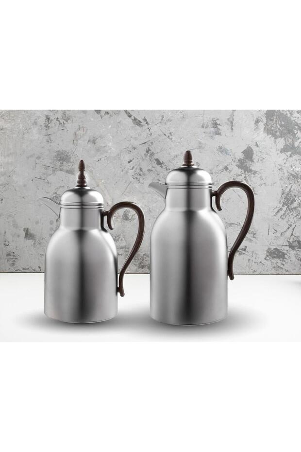 A set of thermoses for tea and coffee with an elegant and modern design, size 1/0.7 liters - 2